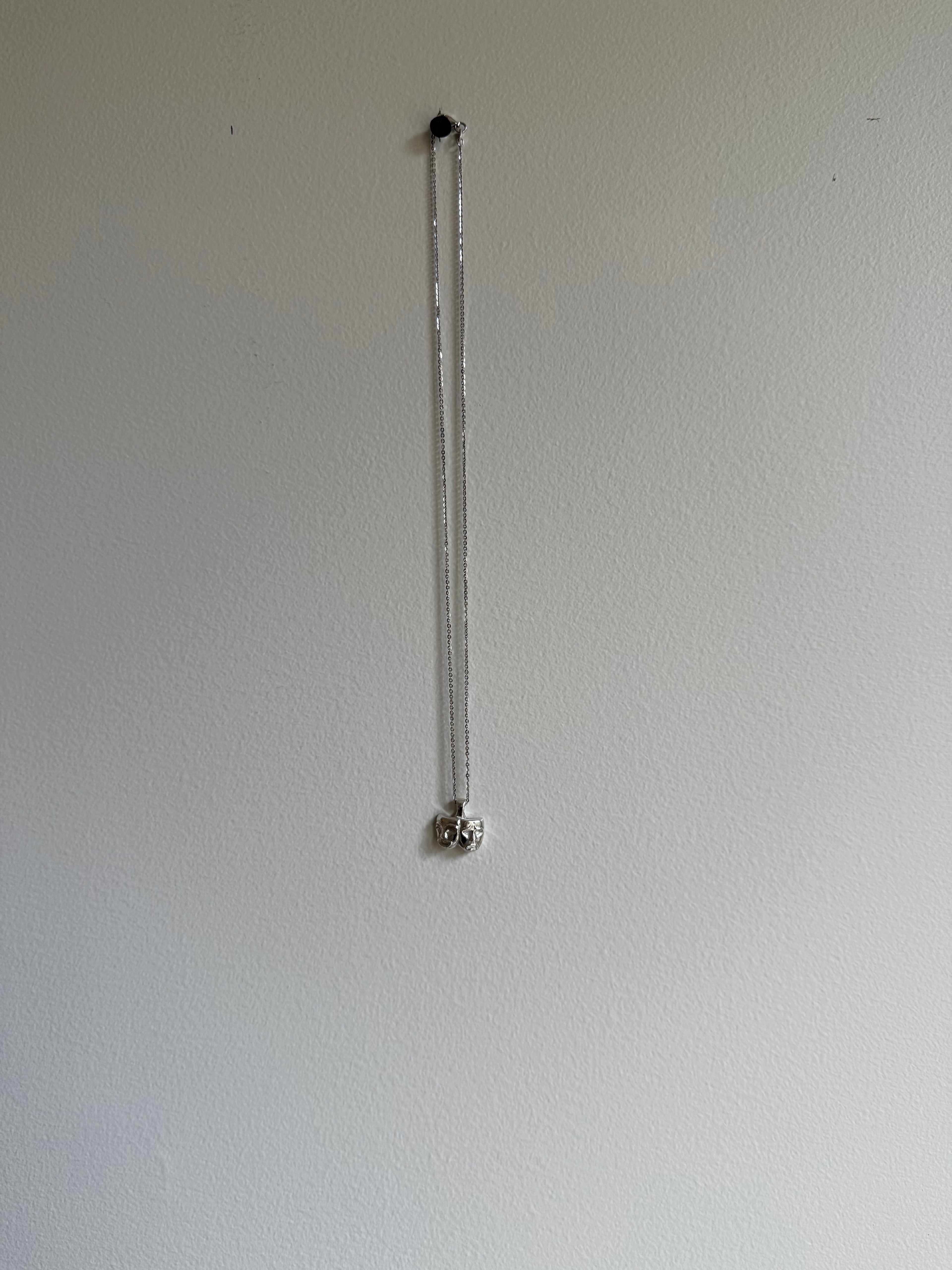 Thalia and Melpomene Theater Mask Pendant